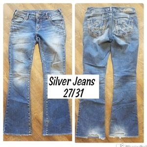 Silver size 27x31 jeans